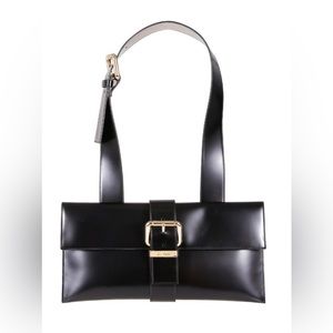 By Far Carol Buckle Detailed Shoulder Bag